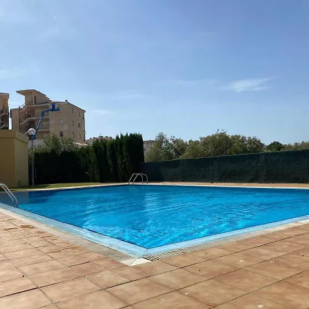 Luminoso Con Piscina, Terraza Y Parking, Cerca De La Playa En Santa Margarida - Es-228-125 Apartment Roses